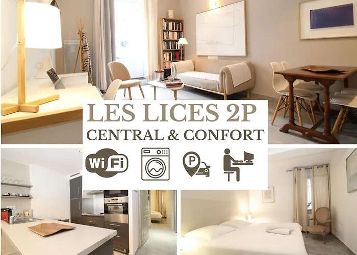 Nouveaute 2025 - Les Lices 2-Hypercentre-Proche Gare-Wifi Rapide-2P